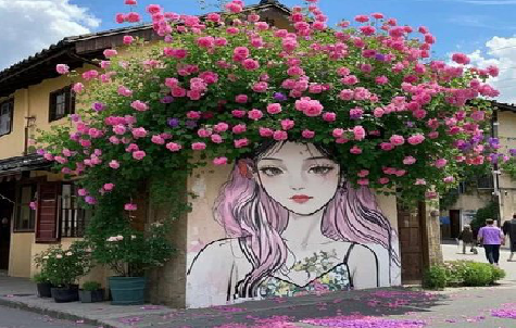 通山怎么设计网红打卡墙绘