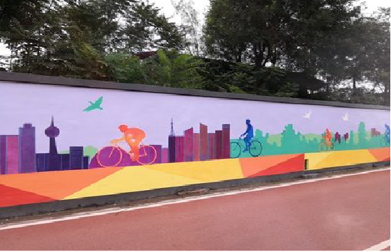 通山墙体彩绘-围墙