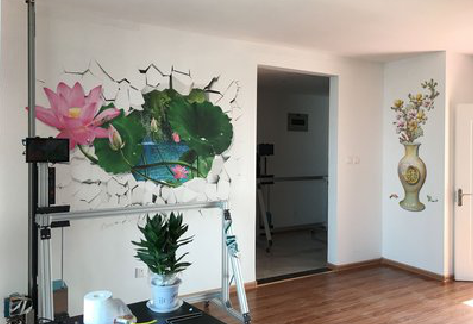 通山墙体彩绘相比墙纸的优势。