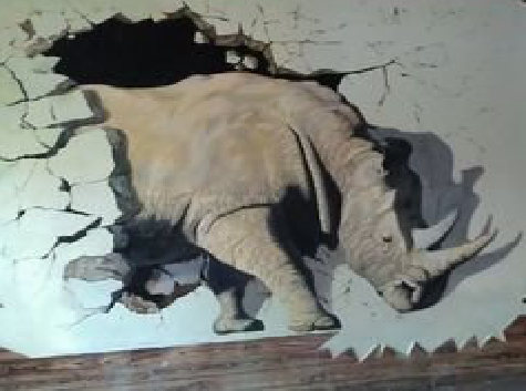 通山在墙绘中，如何绘制3D效果？