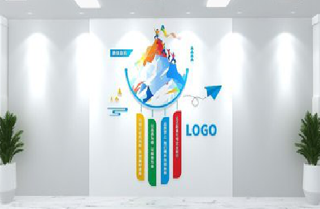 通山公司企业形象墙的工艺材料有哪些？